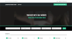 Desktop Screenshot of linkpostdirectory.com