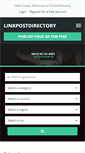 Mobile Screenshot of linkpostdirectory.com